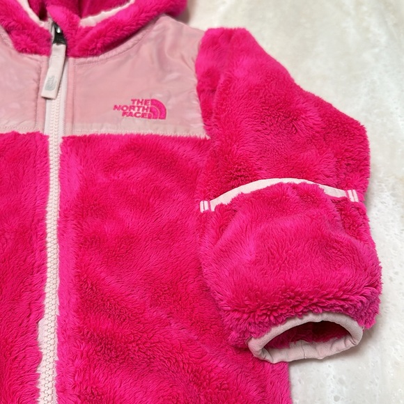 North Face Oso Infant Girls Fleece Bunting, size 6-12 months - Picture 4 of 8